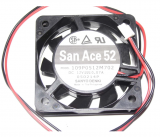 SANYO 5015 5CM 109P0512M702 12V 0.07A 2 Wires DC Cooling Fan