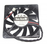 SANYO 8015 80*15mm 109P0812H714 12V 0.2A 2 Wires 2 Pins Case fan 8CM server cpu cooler