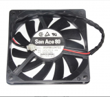 SANYO 8015 80*15mm 109P0812H722 12V 0.2A 2 Wires 2 Pin Case fan 8CM server cpu cooler