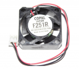 COPAL 2510 2.5CM F251R 12MB-14 12V 2 Wires Cooler Fan
