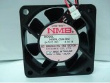 NMB 2408NL-05W-B60 24V 0.10A C4531-60011 2Wire Projector Fan 60x60x20mm