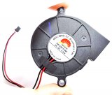 50MM 5015 FW125015-SM1 DC12V 0.2A  2 Wires 2 Pins Humidifier Centrifugal Fan
