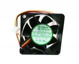 60MM 6025 DFB602512H DC12V 1.6W 3 Wiers 3 Pins 6CM Cooling Fan