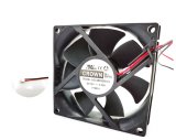 Crown 80mm 8025 AGC08025B12H 12V 0.3A 2 Wires 2 Pins 8CM Case Fan