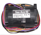 SANYO 4056 40*56mm 9CRA0412G501 12V 1.0A 6 Wires Case fan 4CM server cpu cooler
