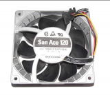 SANYO 12038 120*38mm 9SG1212P1G06 12V 4A 4 Wires 6 Pins metal frame Case fan 12cm server power cooler For IBM Power750 755 Fan For 8233-E8B 8236-E8C 44V3454 Server
