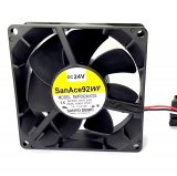 SanAce92WF 9CM 9WF0924H203 A90L-0001-0577 24V 0.35A 3 wires Fanuc Server Cooling
