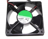 120mm 12038 Nidec A31257-16A DC24V 0.28A 930059 2 Wires 12CM Server Cooling