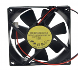 ADDA 8025 8CM AD0824US-A71GL (P/N:127S50235) 24V 0.26A 2 Wires Cooler Fan