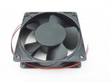 ADDA 120x38mm AD1224HX-F51 DC24V 0.32A AL Frame 2 Wires DC Axial Fan