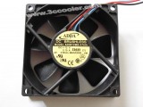 ADDA 8025 8CM AD0812MB-A76GL 12V 0.15A 3 Wires Cooler Fan