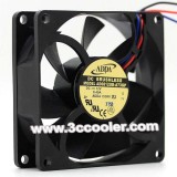 ADDA 8CM 8025 AD0812UB-A73GP 12V 0.40A 3 Wires Cooler Fan