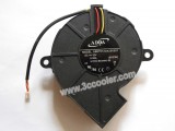 ADDA 7cm AB07012UX250301 0XCW 12V 0.55A 3 Wires Cooler Blower Fan