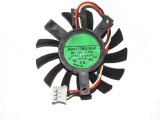 AD0512MX-RB0 12V 0.1A 3Wire Blade Video Fan
