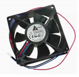 Delta 80x25mm AFB0848HH 48V 0.12A 3 Wires 3 Pins Axial Fan