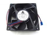 Delta 120x38mm AFB1248VHE 48V 0.27A 3 Wires 3 Pins Axial fan