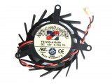 ARX 45mm FS1245-A1042B 12V 0.22A 2 wires 2 ping vga fan graphics card cooler