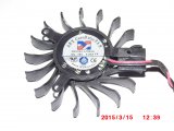 ARX FW1253-A1042A 12V 0.25A 2 Wires Cooler Video Fan