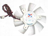 ARX 8CM FS1280-A1342C 12V 0.18A 2 Wires Cooler Fan