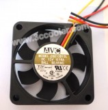 AVC 5010 5CM C5010B12L 12V 0.15A 3 Wires Cooler Fan