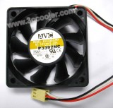 AVC 6015 6CM F6015B12MY 12V 0.15A 3 Wires Cooler Fan