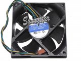 AVC 8025 8CM DS08025T12U 12V 0.7A 4 Wires Cooler Fan