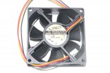 ADDA 8025 8CM AD0812XB-A73GL 12V 0.55A 3 Wires Cooler Fan