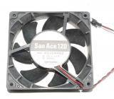 SANYO 12025 12CM 9G1224H402 24V 0.17A 2 Wires 2 Pins Case Fan
