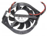 Power Logic PLA04710S12M 12V 0.09A 2 Wires 2 Pin Oval Cooling Fan