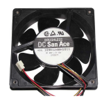 SANYO 12038 12CM 109R1248H1011 48V 0.15A 3 Wires 3 Pins Case Fan