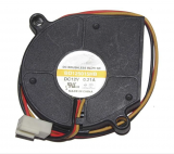 Y.S.TECH 5CM BD125015HB 12V 0.21A 3 Wires 3 Pins Blower Case Fan