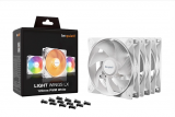 Be Quiet Light Wings LX 120mm PWM PC White Case Fan 120x25mm (3-Pack)