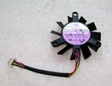 VGA Cooling Bi-Sonic BP400705M 5V 0.12A 4 Wires Video FAN