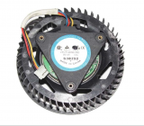 NTK CF1275-B30H-C005 12V 1.0A 4 wires 4 pins Fan for Sapphire ATI HIS HD4870X2 HD4870 HD6850 graphcis card