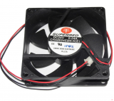 SUPERRED 8025 80*25mm CHA8024EBN-K(E) 24V 0.24A 2 Wires 2 Pins Case fan 8CM inverter cooler