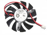 T&T 6010M12S ND1 12V 0,15A 2 wires 2 pins Frameless vga graphics card cooler fan