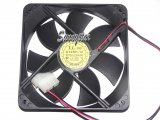 Yateloon 12CM 120*25mm D12BH-12 GP 12V 0.30A 2 Wires 2 Pins D-connector Case fan for cpu server case