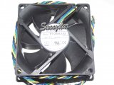 Foxconn 8025 8CM PVA080G12Q 12V 0.65A 4 Wires 4 Pins Case Fan