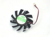 Colorful CF-12610M 6CM 12V 0.18A 2 Wires Cooler Fan