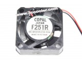 COPAL 2510 2.5CM F251R 12MB-14 12V 2 Wires Cooler Fan