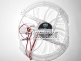 Cooler Master 23030 A23030-07CB-3MN-F1 DF2303012SELN 12V 0.3A 3 Wires 3 Pins Case Fan with Red LED