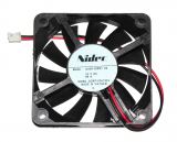 NIDEC 6015 6CM D06R-12SS1 02 12V 0.09A 2 Wires 2 Pins Case Fan
