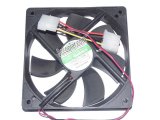 120MM 12025 DF1202512SEL DC12V 0.16A 2 Wires 12CM Power Fan