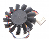 Young Lin DFB500912M 12V 1.6W 4 Wires 4 Pins VGA Cooling fan