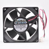 80mm 8025 DC12V 0.08A 2Wires 2Pin 8cm Server Power Cooling Fan