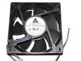 Delta 120x38mm AFB1212HHE R00 12V 0.7A 3 Wires 3 Pins Case Fan Server Cooler