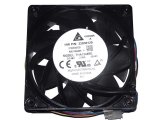 Delta 12CM 12038 THA1248BE DC48V 2.50A HW PN 32030129 318CFM 4 Wires 4 Pins PWM Al Frame Case Fan