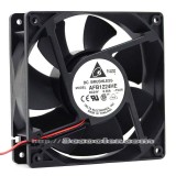 Delta 12CM 12038 AFB1224HE 24V 0.36A 2 Wires 2 Pins Case fan