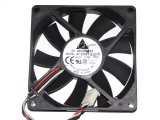 Delta 8CM 8015 AFB0812VHB FOO 12V 0.3A 39.2CFM 3 Wires 3 Pins Case CPU Fan