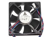 Delta 80x25mm AUB0812VH 12V 0.41A 3 Wires 3 Pins Case Fan CPU Cooler
